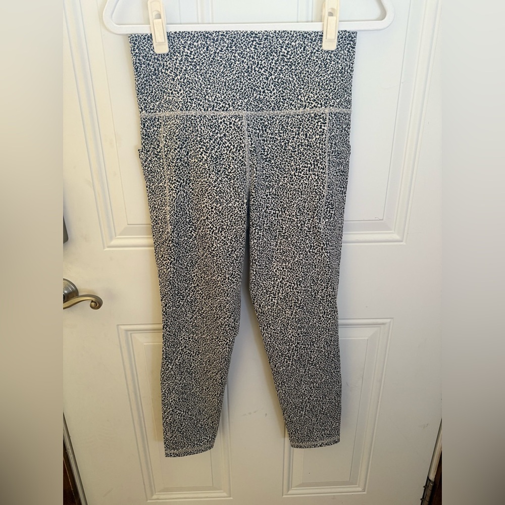 Athleta Monochrome Patterned Leggings